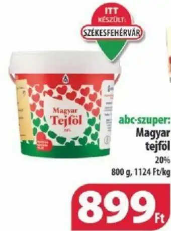 Coop Magyar Tejföl 800g ajánlat