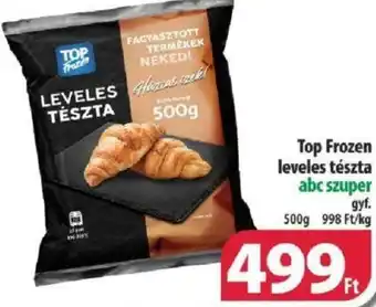 Coop Top Frozen leveles tészta 500g ajánlat