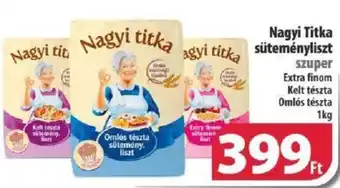 Coop Nagyi Titka süteményliszt 1kg ajánlat