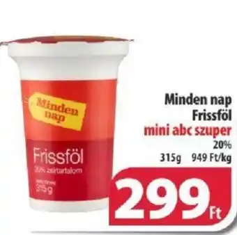 Coop Minden nap Frissföl 315g ajánlat
