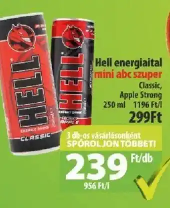 Coop Hell energiaital 250ml ajánlat