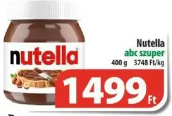 Coop Nutella 400g ajánlat