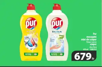 Coop Pur mosogató mini abc szuper 450ml ajánlat