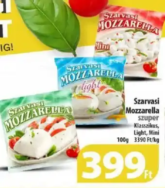 Coop Szarvasi Mozzarella 100g ajánlat