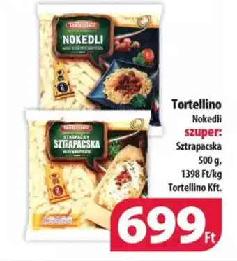 Coop Tortellino Nokedli 500g ajánlat