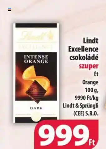 Coop Lindt Excellence csokoládé 100g ajánlat