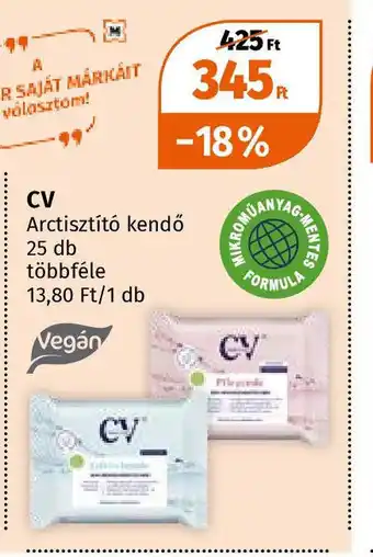 Müller CV Arctisztító kendő ajánlat