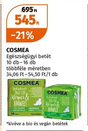 COSMEA Egészségügyi betét