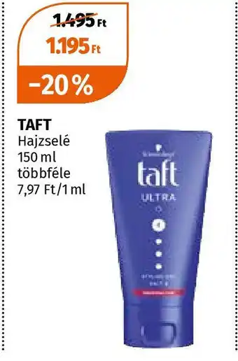 Müller TAFT Hajzselé 150 ml ajánlat