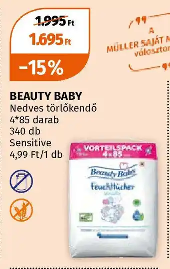 Müller BEAUTY BABY ajánlat