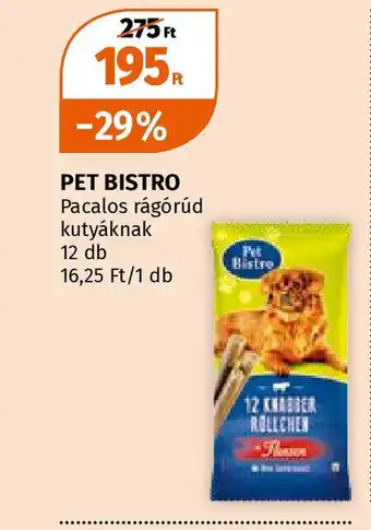 Müller PET BISTRO ajánlat