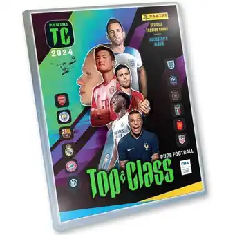 Gyűjtői futballkártyák Panini Top Class 2024 Kártyaalbum