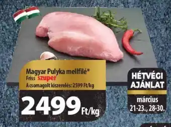 Coop Magyar Pulyka mellfilé kg ajánlat