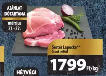 Coop Sertés Lapocka kg ajánlat