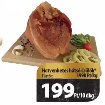 Coop Hetvenhetes hátsó Csülök 10dkg ajánlat