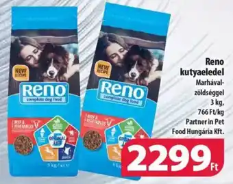 Coop Reno kutyaeledel 3kg ajánlat