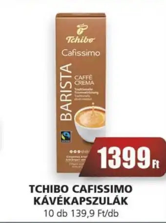 TCHIBO CAFISSIMO KÁVÉKAPSZULÁK 10 db