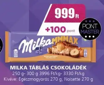 Príma MILKA TÁBLÁS CSOKOLÁDÉK 250 g- 300 g ajánlat