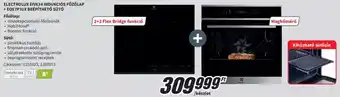 MediaMarkt ELECTROLUX EIV634 INDUKCIÓS FŐZŐLAP + EOE7P31X BEÉPÍTHETŐ SÜTŐ ajánlat