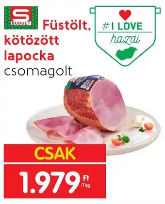 Spar Füstölt, kötözött lapocka 1 kg ajánlat