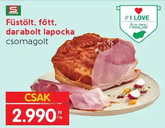 Füstölt, főtt, darabolt lapocka 1kg