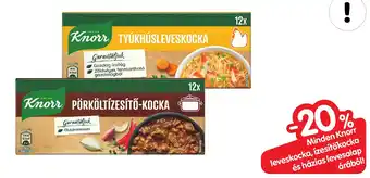 Spar Minden Knorr leveskocka, ízesítőkocka és házias levesalap árából! ajánlat