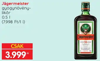Spar Jägermeister 0,5l ajánlat