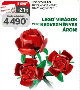 Auchan LEGO VIRÁG ajánlat