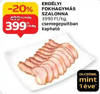 ERDÉLYI FOKHAGYMÁS SZALONNA 10dkg