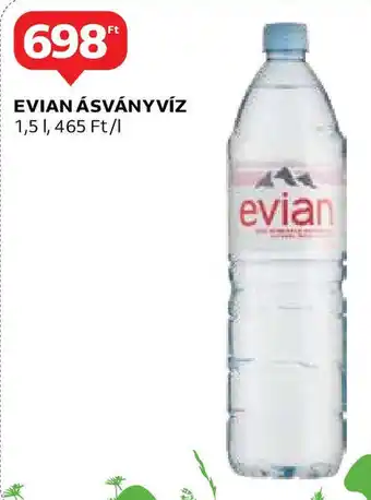 Auchan EVIAN ÁSVÁNYVÍZ 1,5l ajánlat