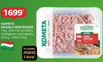 Auchan KOMETA DARÁLT SERTÉSHÚS 30% 900g ajánlat