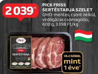 Auchan PICK FRISS SERTÉSTARJA SZELET 600g ajánlat