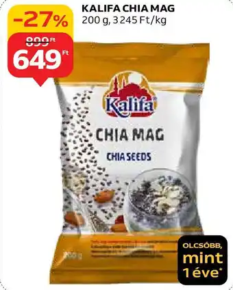 Auchan KALIFA CHIA MAG 200g ajánlat