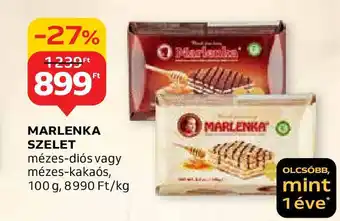 Auchan MARLENKA SZELET 100g ajánlat