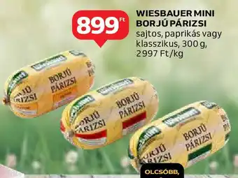 Auchan WIESBAUER MINI BORJÚ PÁRIZSI 300g ajánlat