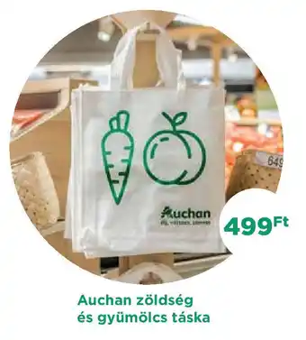 Auchan Auchan zöldség és gyümölcs táska ajánlat