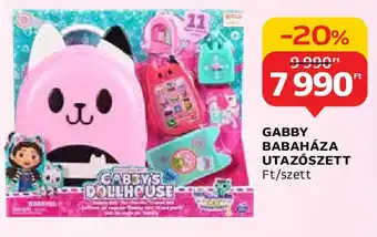 Auchan GABBY BABAHÁZA UTAZÓSZETT ajánlat