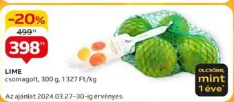 Auchan LIME 300g ajánlat