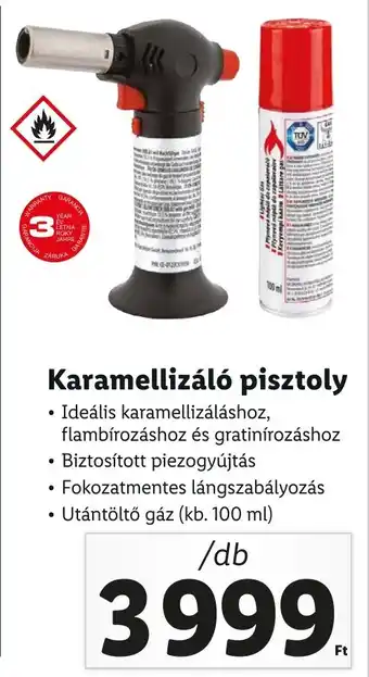 Lidl Karamellizáló pisztoly 100ml ajánlat