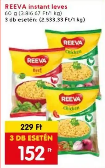 Spar REEVA instant leves 60g ajánlat