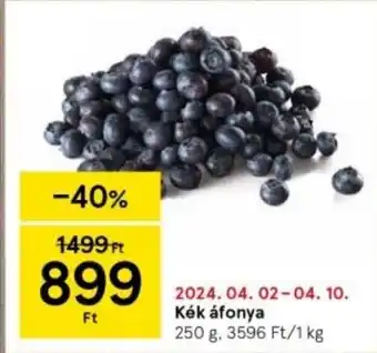 Tesco Kek afonya 250g ajánlat