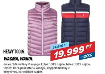 Hervis HEAVY TOOLS WAGMA, WAKOL ajánlat