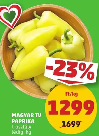 PENNY MAGYAR TV PAPRIKA 1kg ajánlat