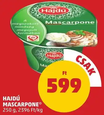 PENNY HAJDÚ MASCARPONE 250g ajánlat