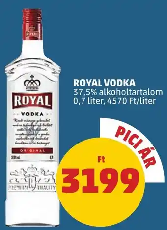 PENNY ROYAL VODKA 37,5% 0,7l ajánlat