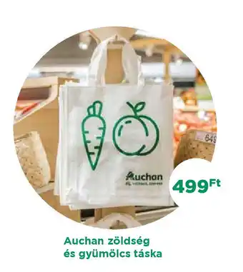 Auchan Auchan zöldség és gyümölcs táska ajánlat
