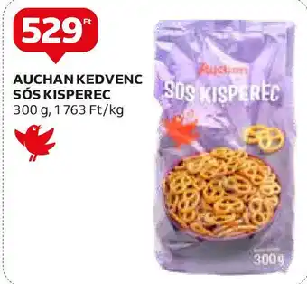 Auchan AUCHAN KEDVENC SÓS KISPEREC 300g ajánlat