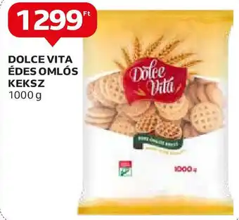 Auchan DOLCE VITA ÉDES OMLÓS KEKSZ 1kg ajánlat