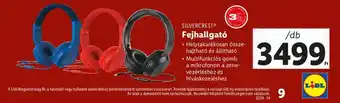 Lidl SILVERCREST Fejhallgató ajánlat