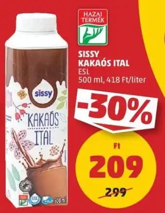 PENNY SISSY KAKAÓS ITAL 500ml ajánlat